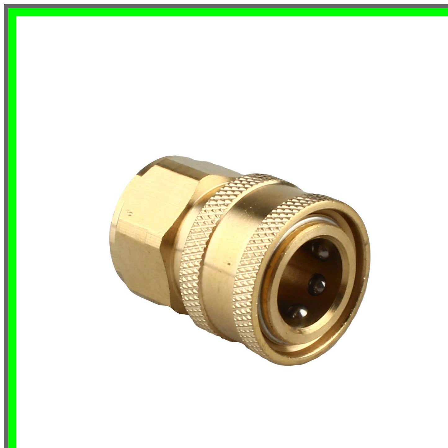 High-Performance 3/8" M22 Quick Connector Kit for Pressure Washers and Hoses