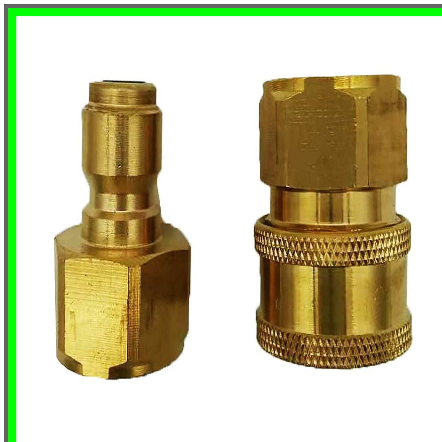 High-Performance 3/8" M22 Quick Connector Kit for Pressure Washers and Hoses