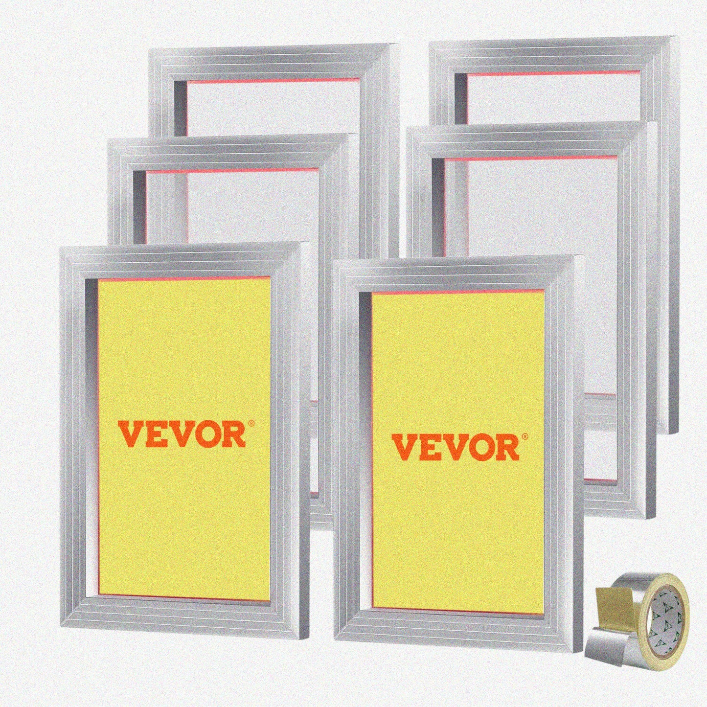 6-Piece Aluminum T-Shirt Printing Kit 10x14in