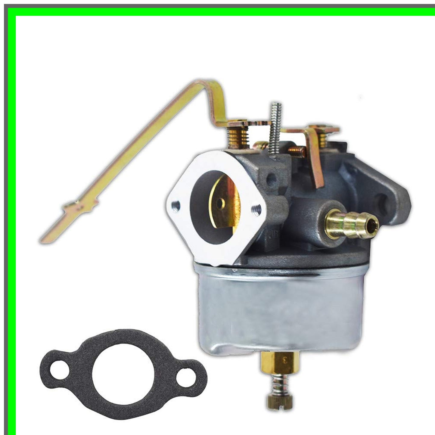 Tecumseh Carburetor Replacement with Gasket for HM-70 HM80 Engines