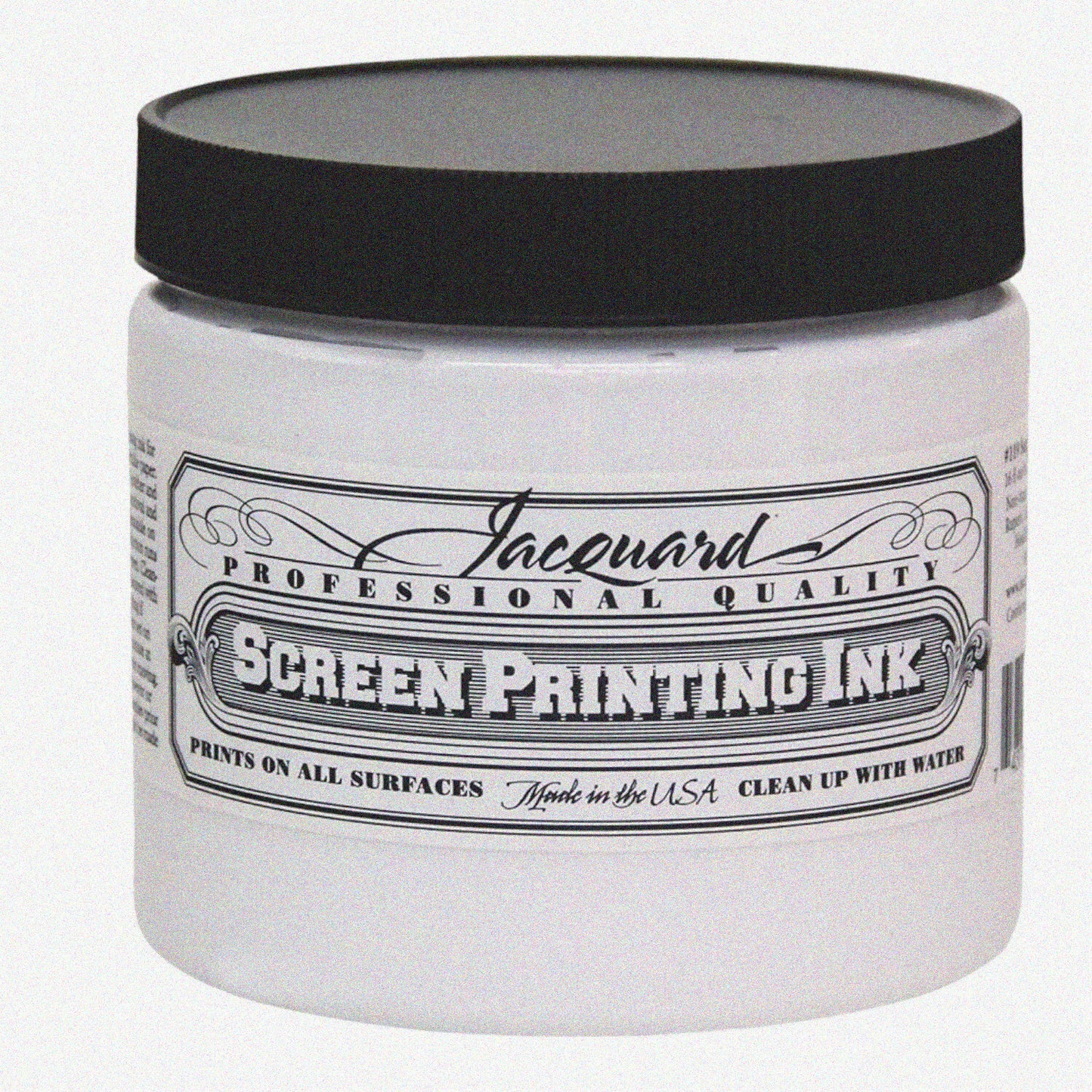 16oz White Water-Based Screen Printing Ink