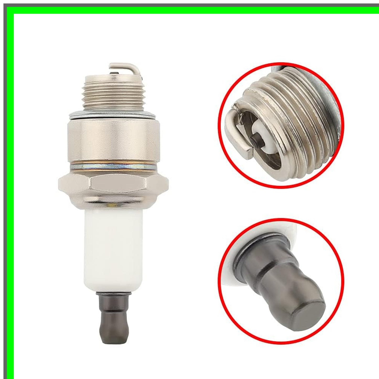 Briggs and Stratton Compatible Spark Plug Set of 3 for Optimal Performance