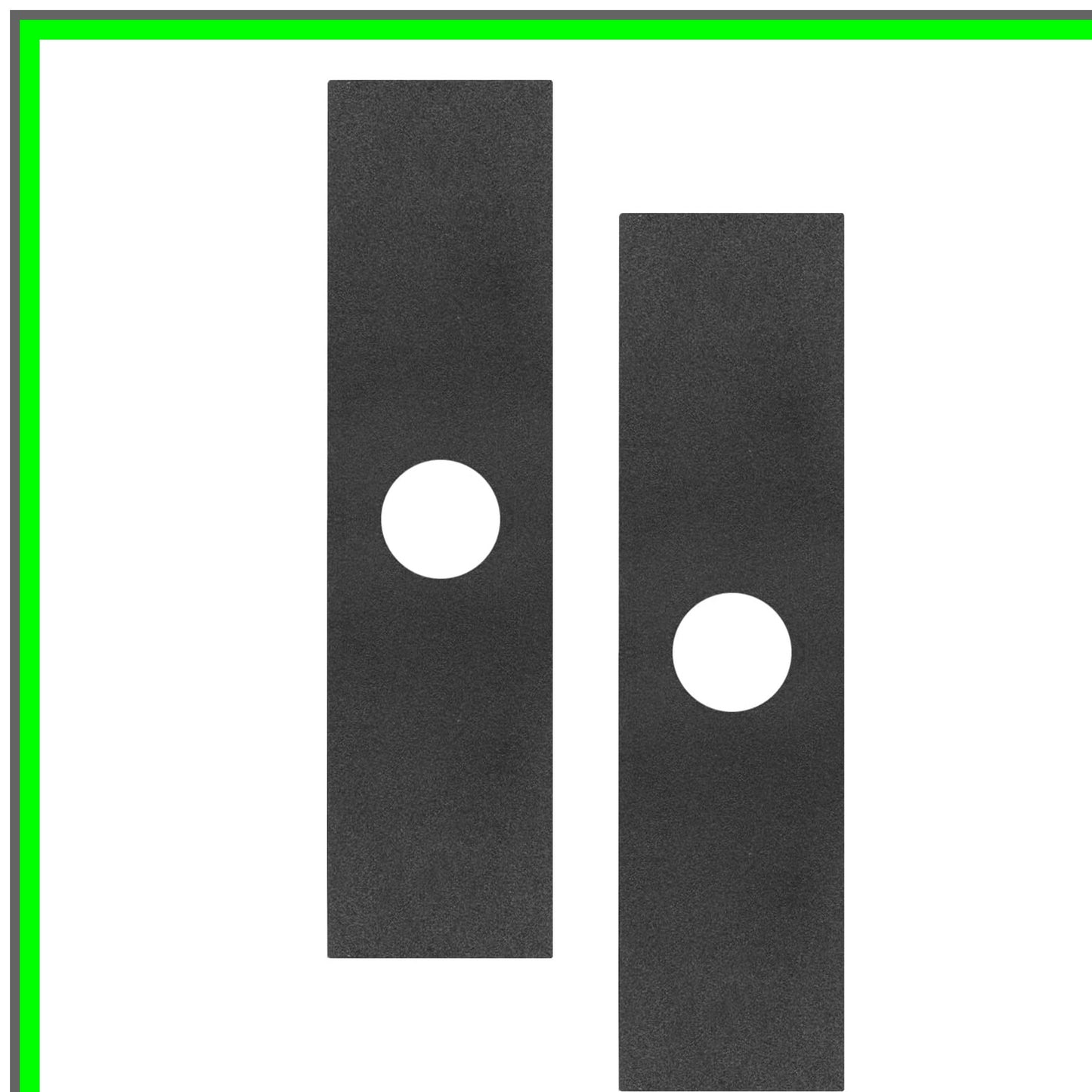 Dual Pack Edger Blades 7-1/2" Compatible with Stihl Ryobi Troy-Bilt Attachments