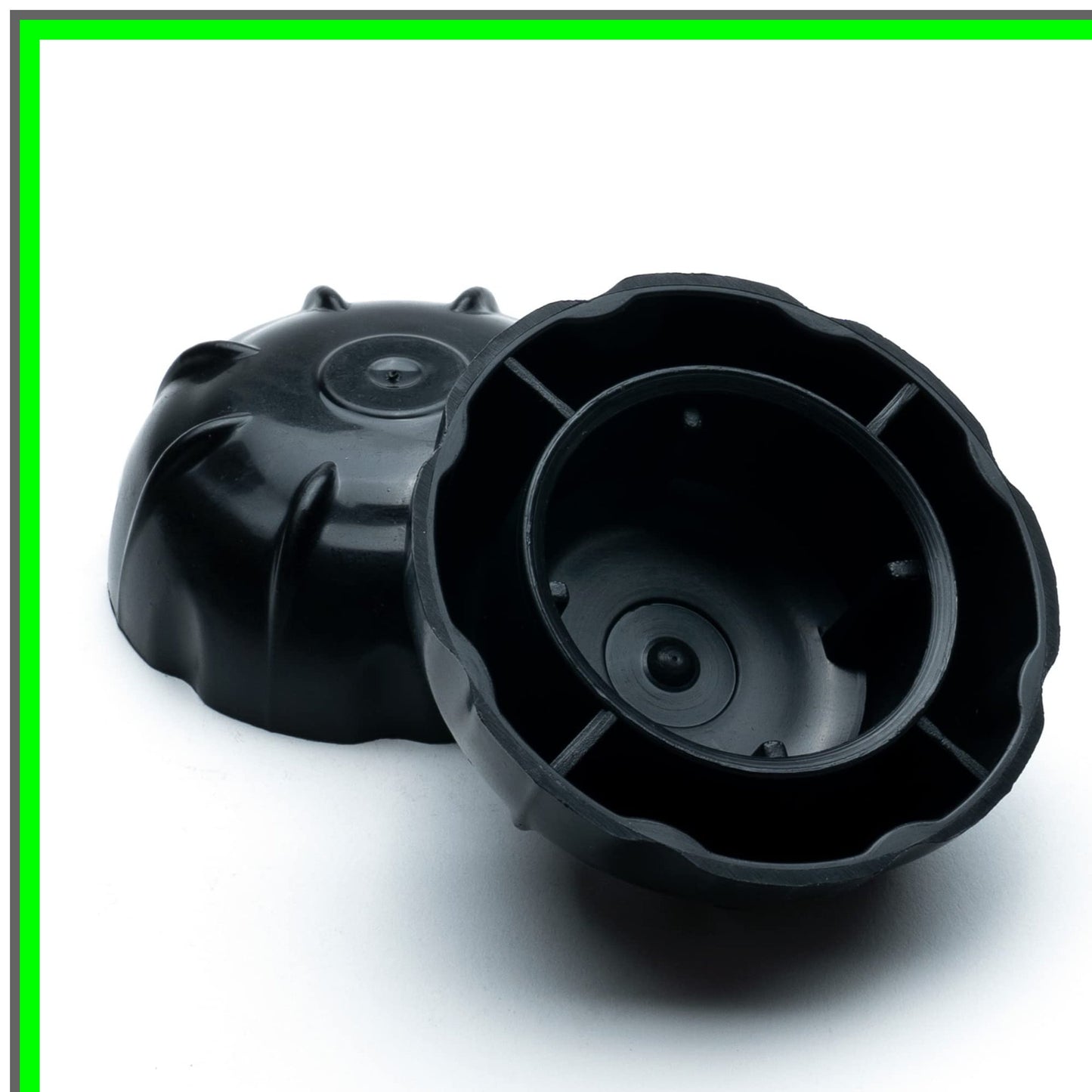 2 Pack Domed Hub Caps for MTD Cub Cadet Troy-Bilt Lawn Mowers