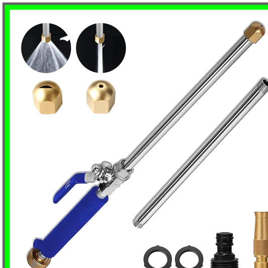 Extendable Hydro Jet Nozzle for Garden Hose and Gutter Cleaning