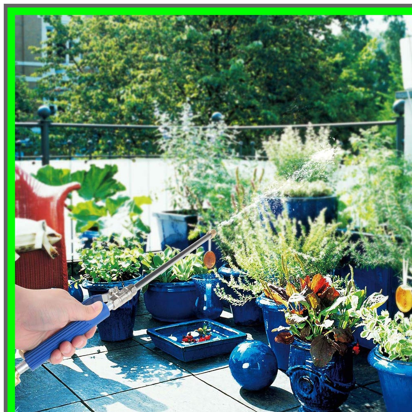 Extendable Hydro Jet Nozzle for Garden Hose and Gutter Cleaning