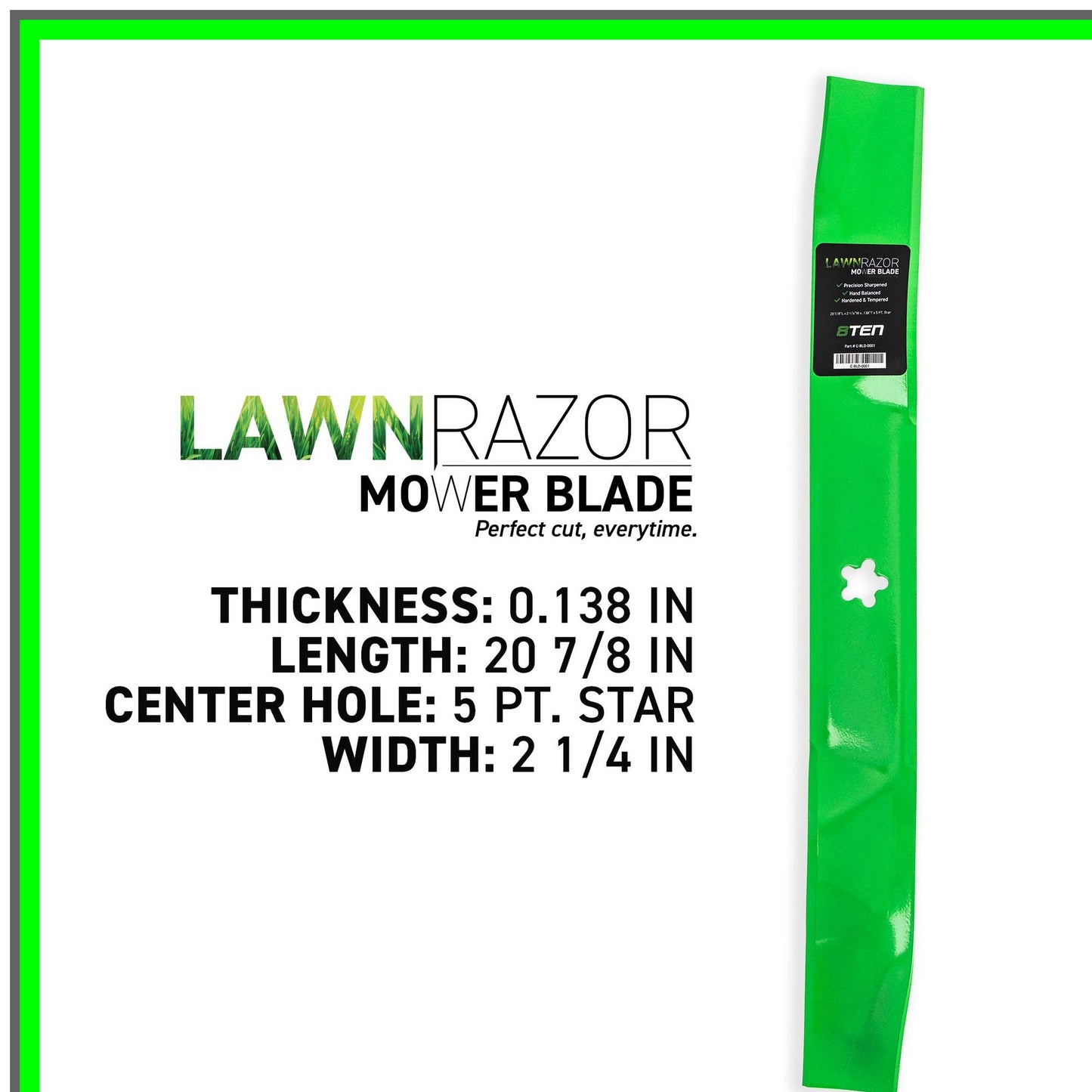 AYP Husqvarna LawnRAZOR Mower Blade Set for 42 Inch Deck Mulching