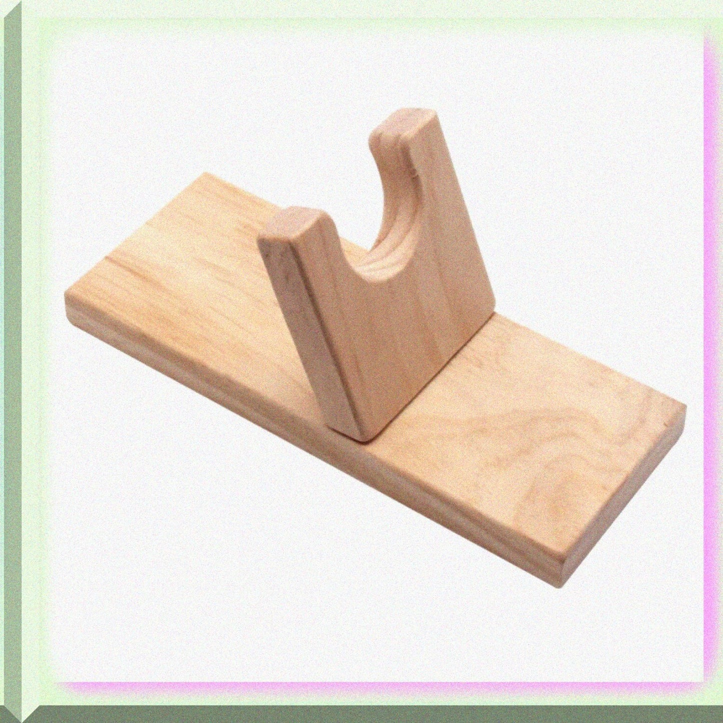 Wooden Shelf Storage Holder for Cellphone and Hot Sprayer