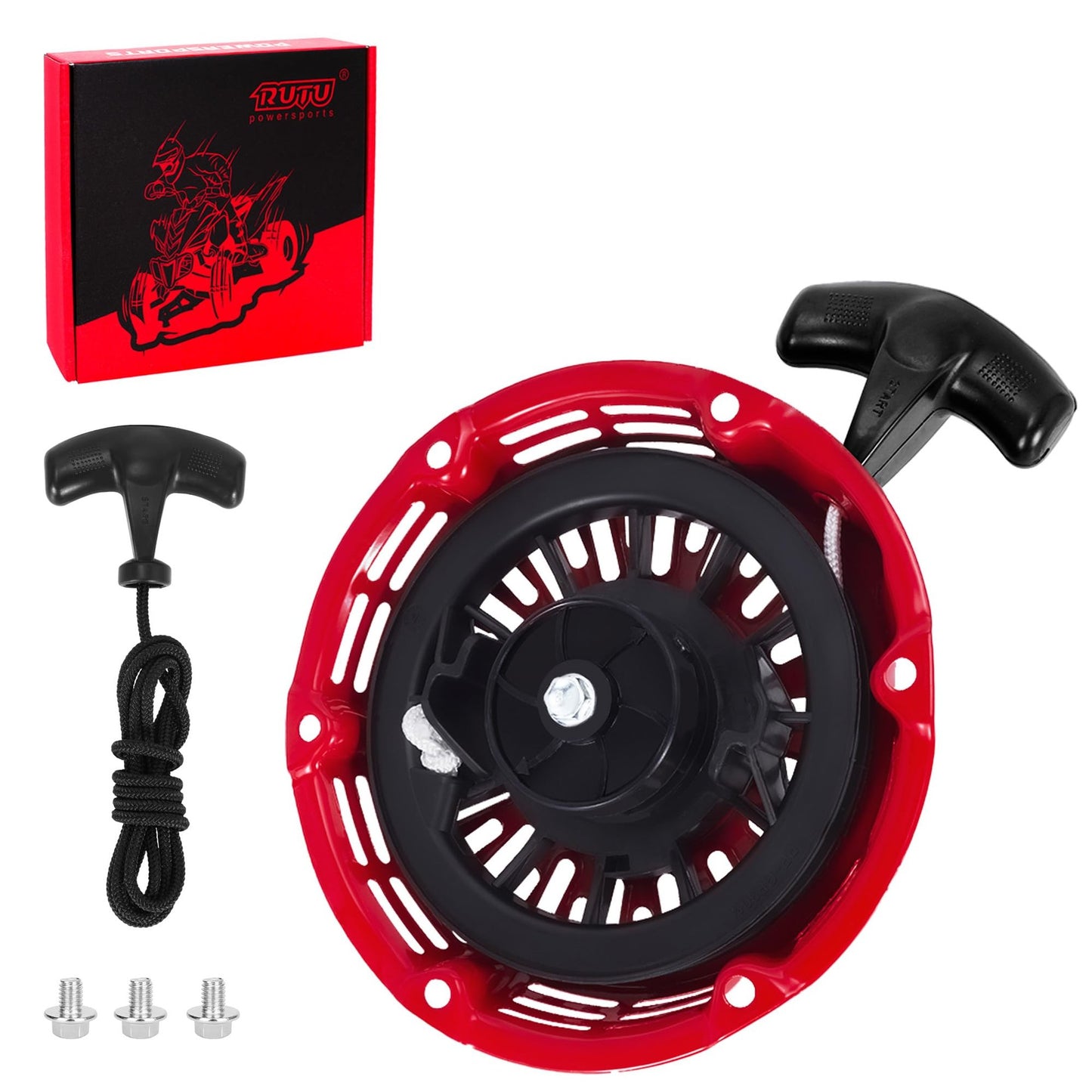 GX160 Recoil Starter Assembly for 196cc Go-Kart Engines and Predator 212cc