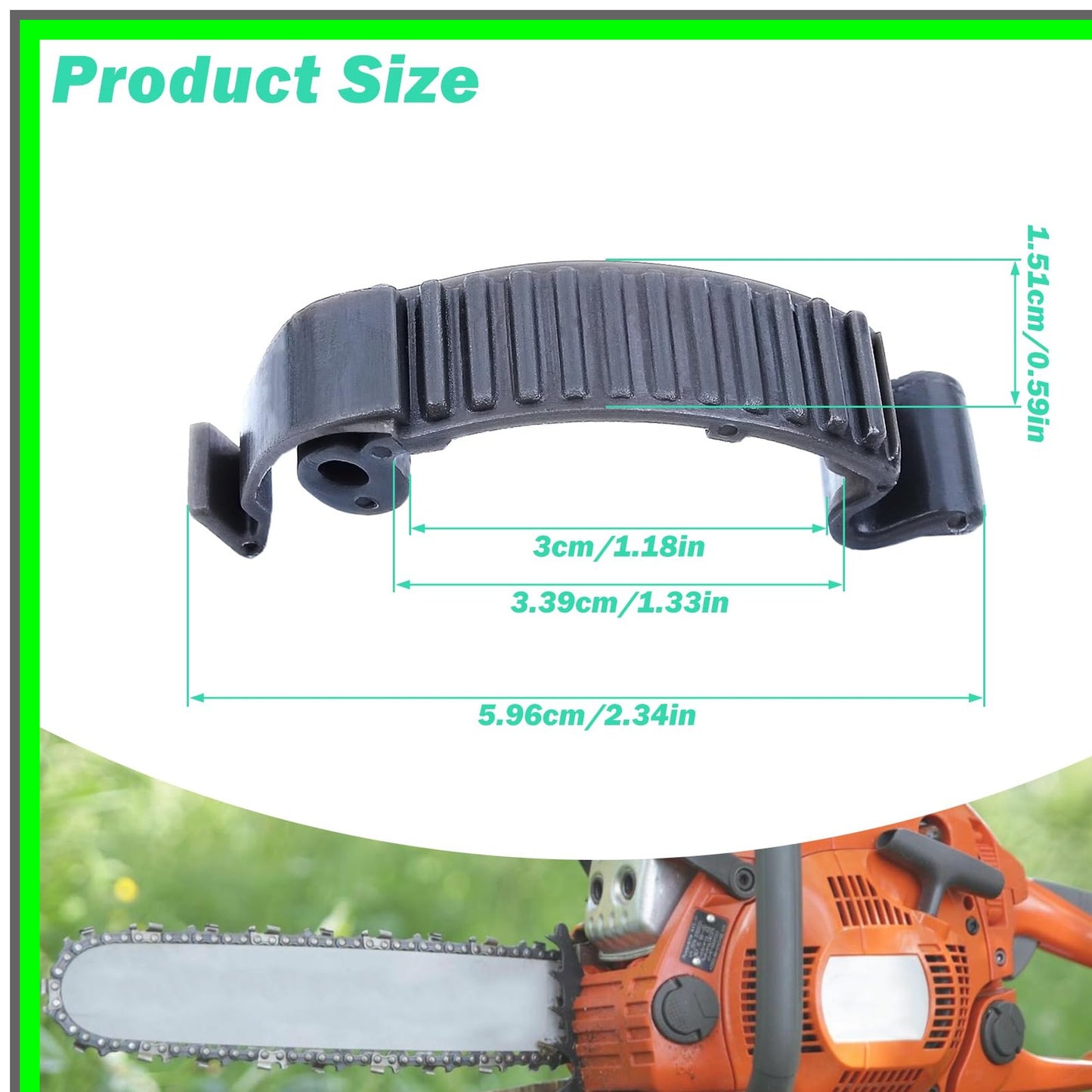 Cylinder Cover Snap Clip Buckle Set for Husqvarna Chainsaw Models 435-576