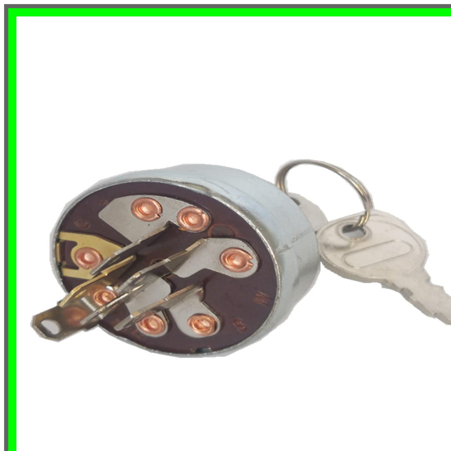 Riding Lawn Mower Ignition Switch with 3 Positions and 2 Keys for Toro and More