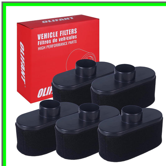 Kawasaki 5-Pack Air Filter Set for 4-Stroke Lawn Mower Engines