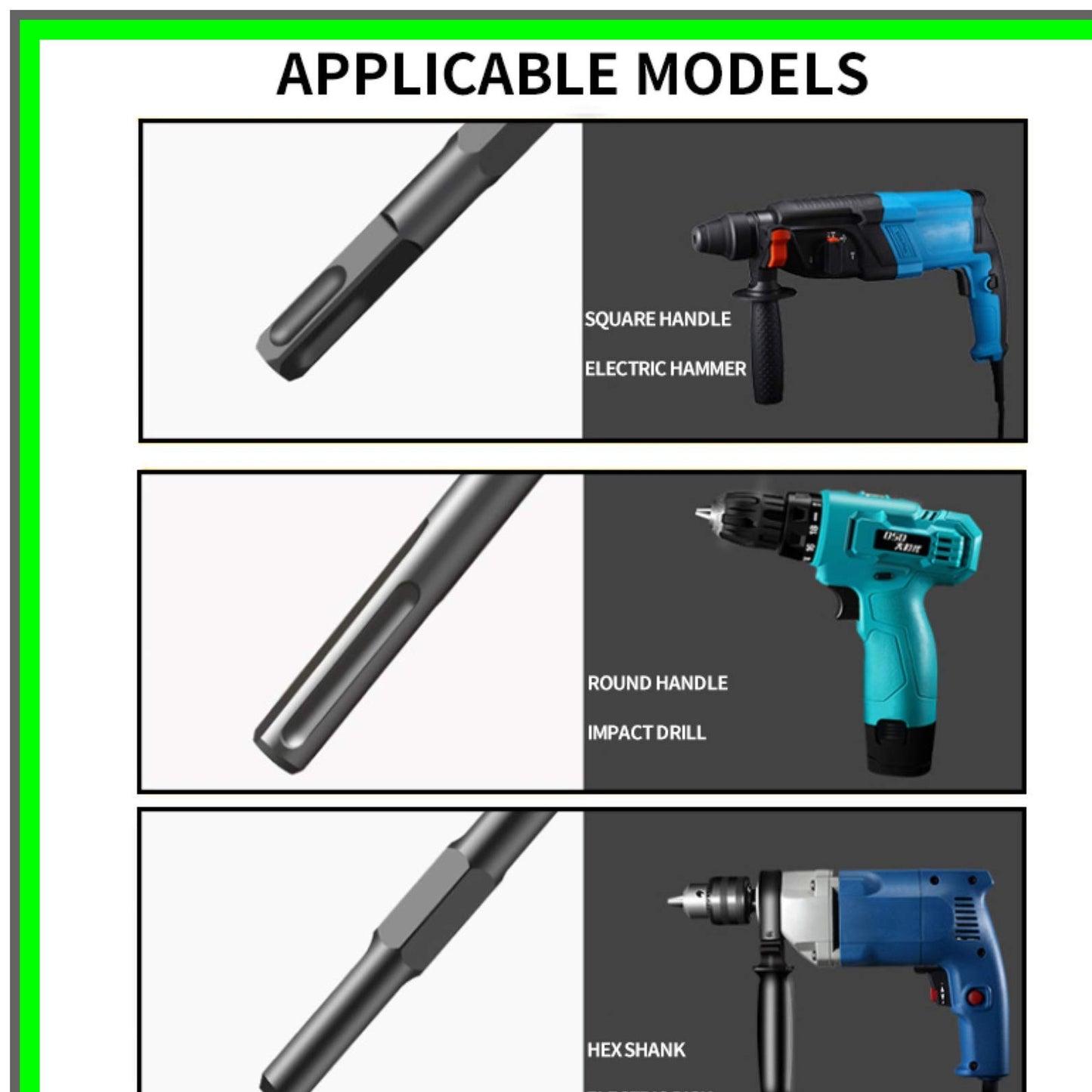 Heavy Duty Electric Wood Splitter Drill Bit for Efficient Kindling Preparation