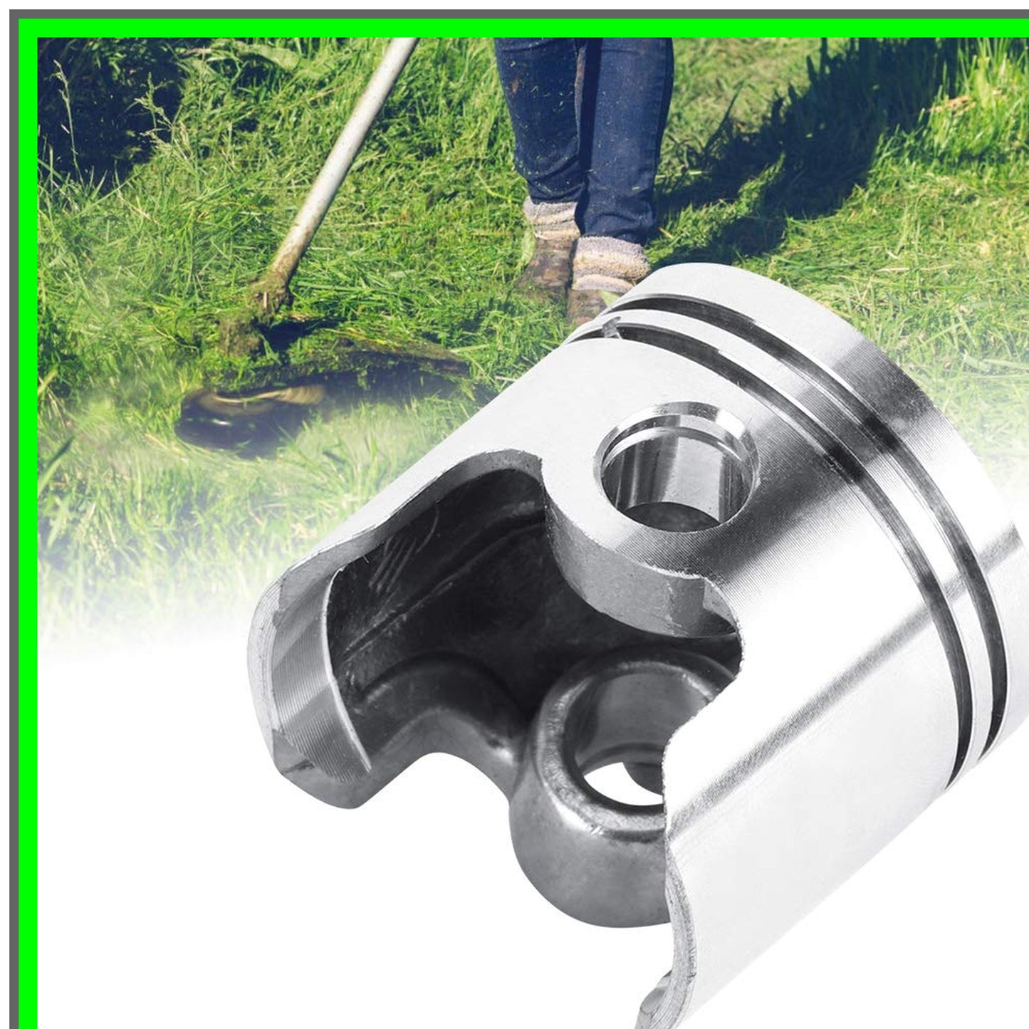 Electric Brush Mower 40mm Aluminium Piston Kit for Easy Installation