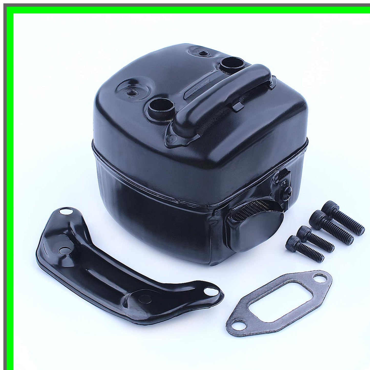 Chainsaw Muffler Exhaust Bracket Gasket Bolt Kit for Husqvarna Jonsered