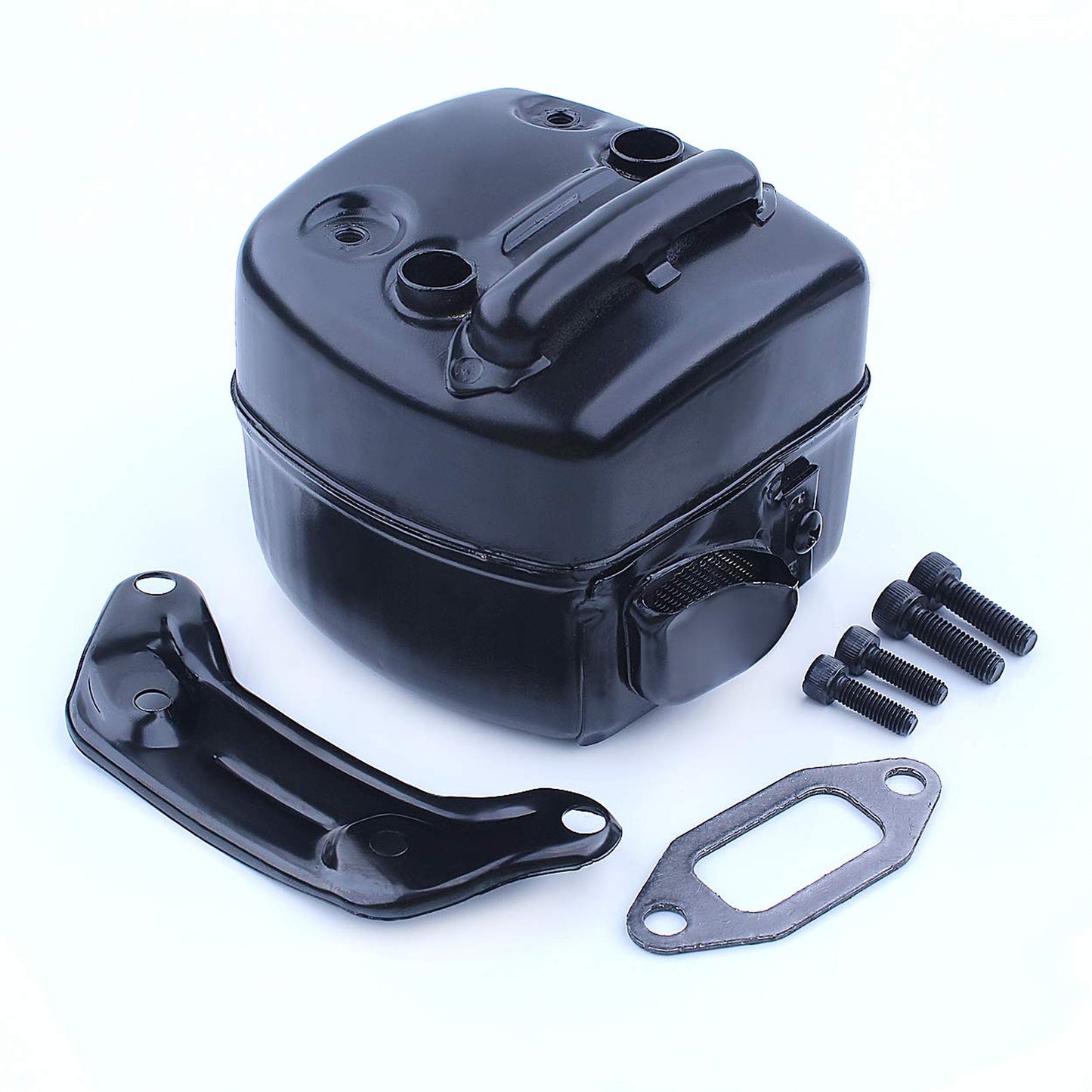 Chainsaw Muffler Exhaust Bracket Gasket Bolt Kit for Husqvarna Jonsered