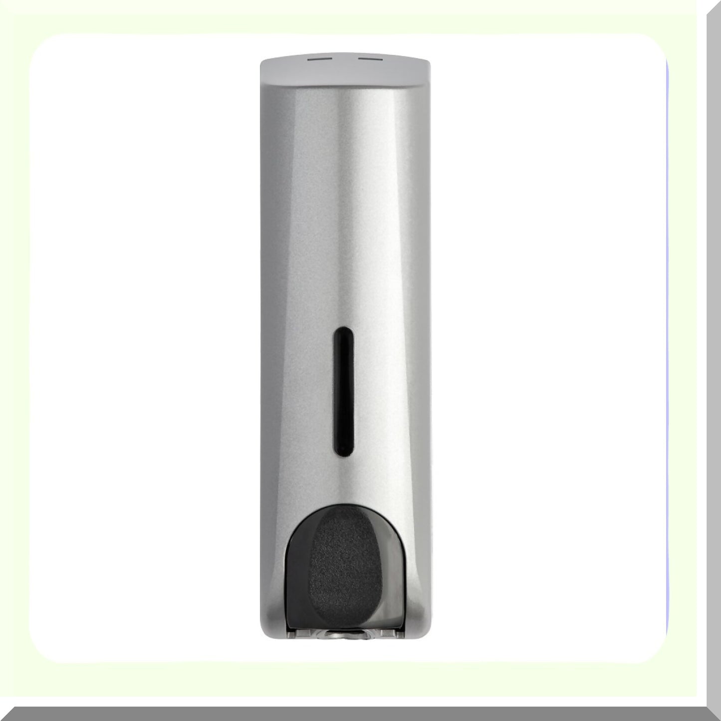 Single Wall Mounted Shampoo Dispenser with 350ml Refillable Bottle