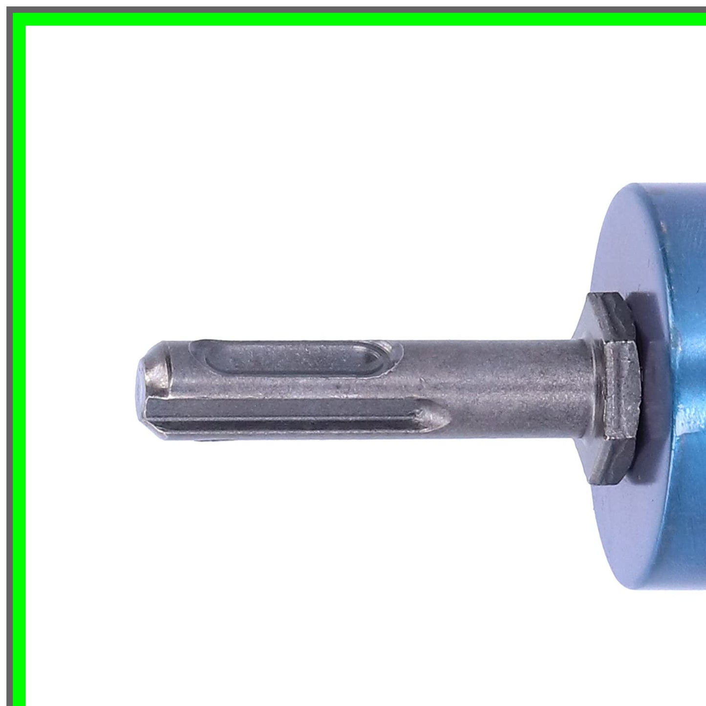 Blue-Plated Hex Shank Wood Splitter Drill Bit for Tree Stump Removal