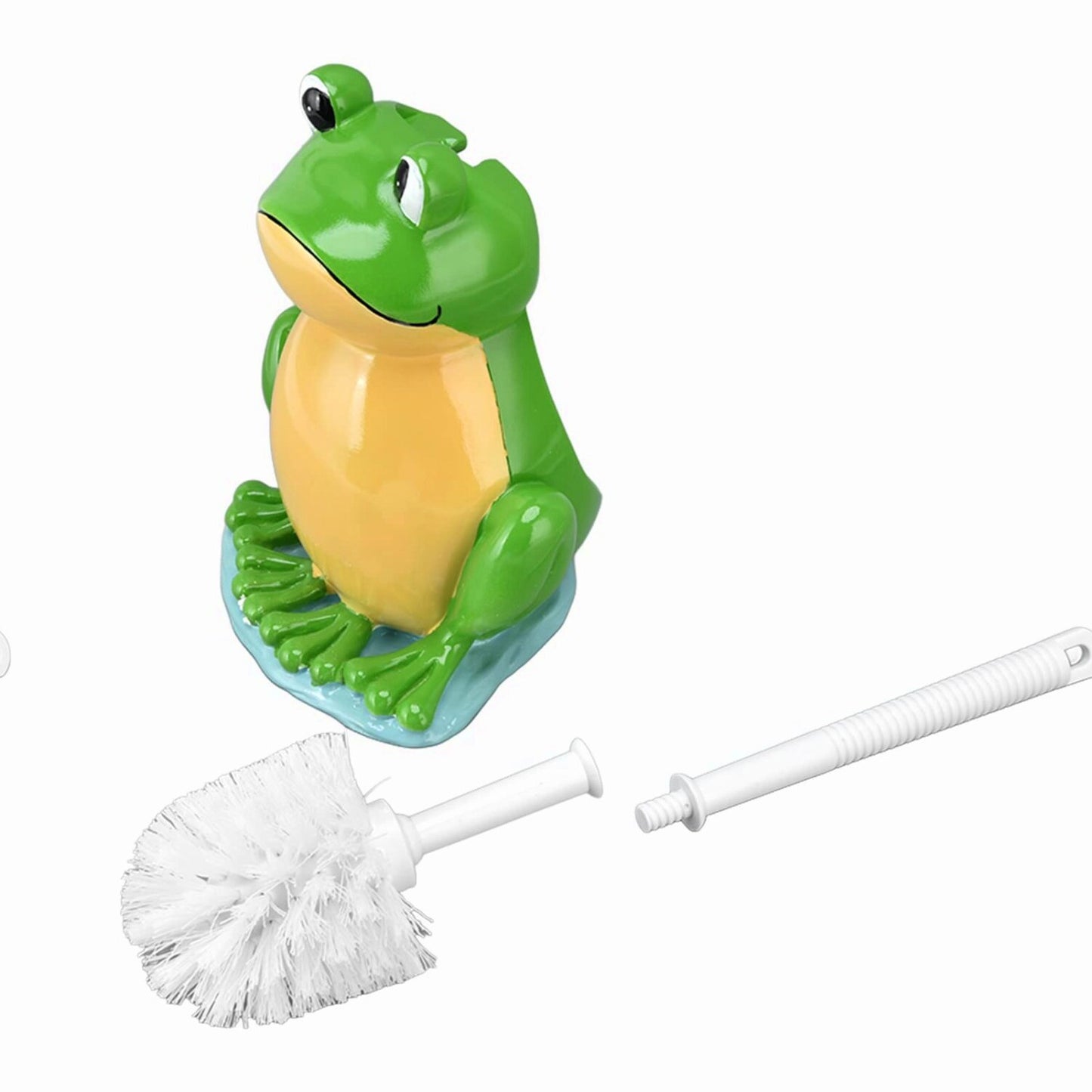 Frog Shape Tet Brush and Holder Set