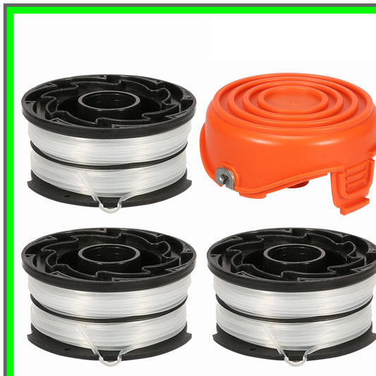 Effortless Trimming Spools for Black and Decker Auto-Feed Edgers 36ft
