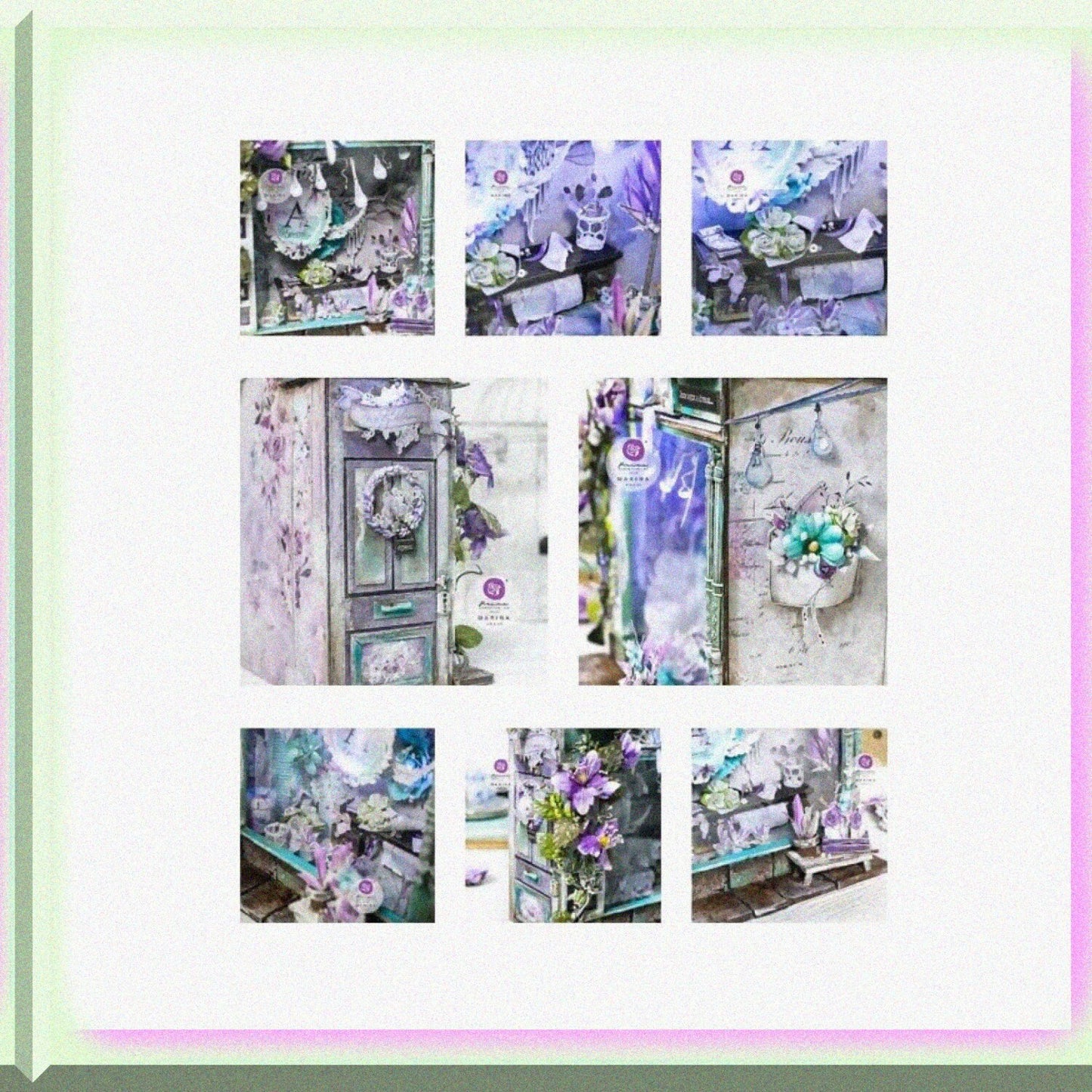 Spring Abstract Collection 12x12 Paper Pad, 26 Sheets