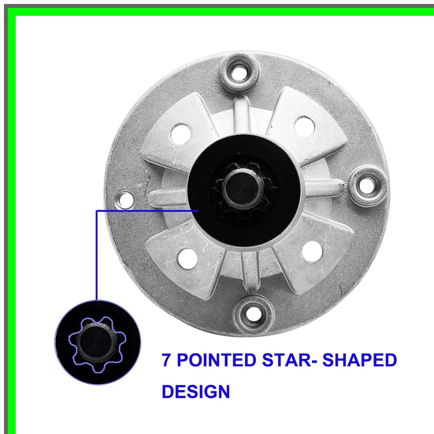 Spindle Assembly for LA Series and D Series Lawn Mowers with Bolts