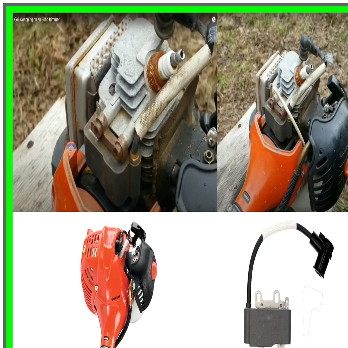 Shindaiwa Trimmer Ignition Coils Replacement for ED-200 GT-201 HC-150I