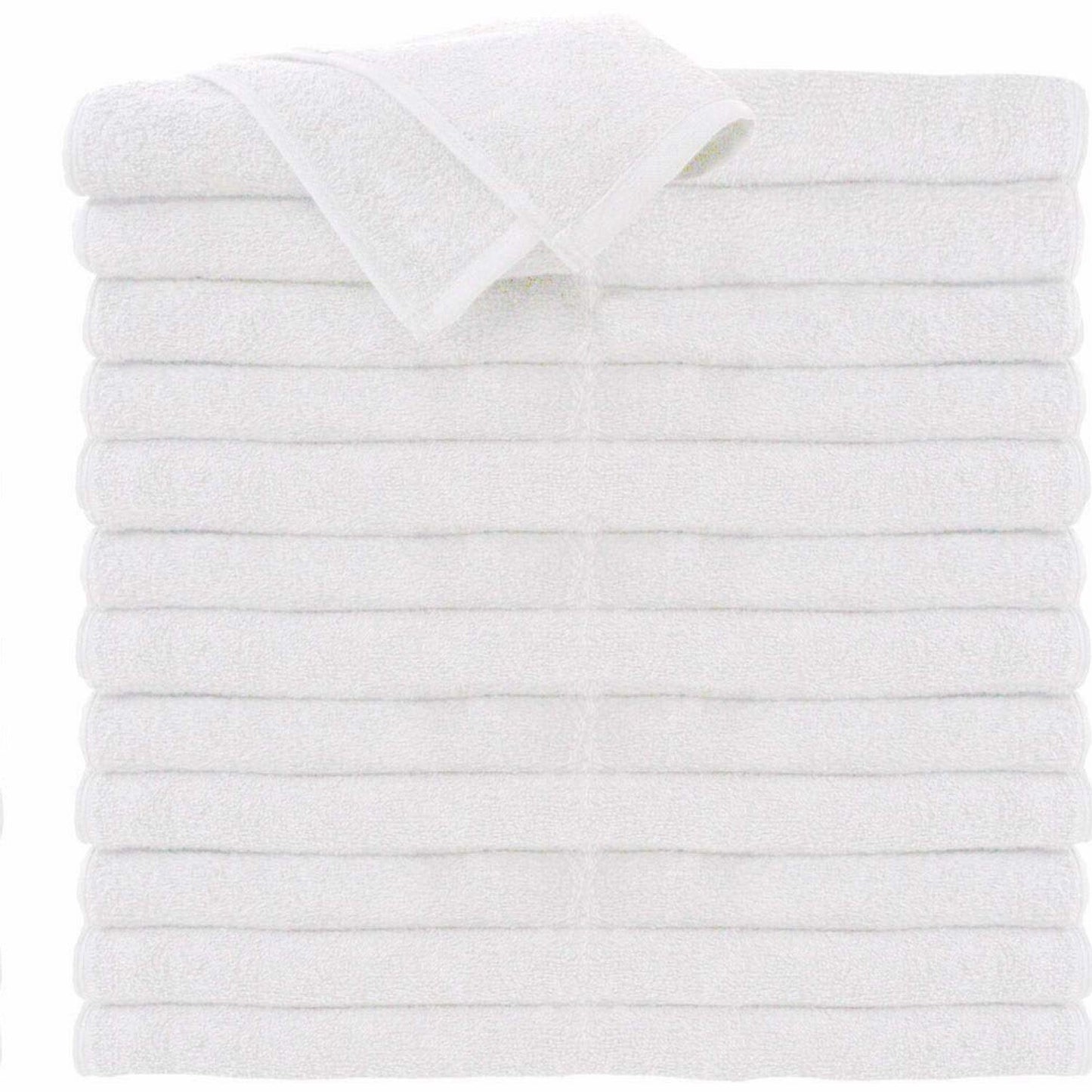 White Cotton Towels 16x27 24-Count