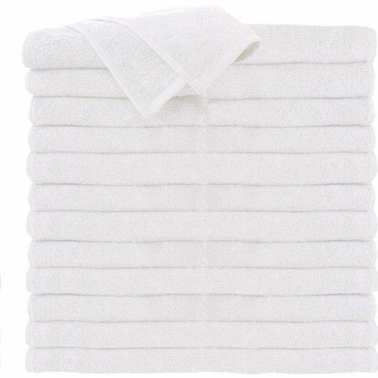 White Cotton Towels 16x27 24-Count
