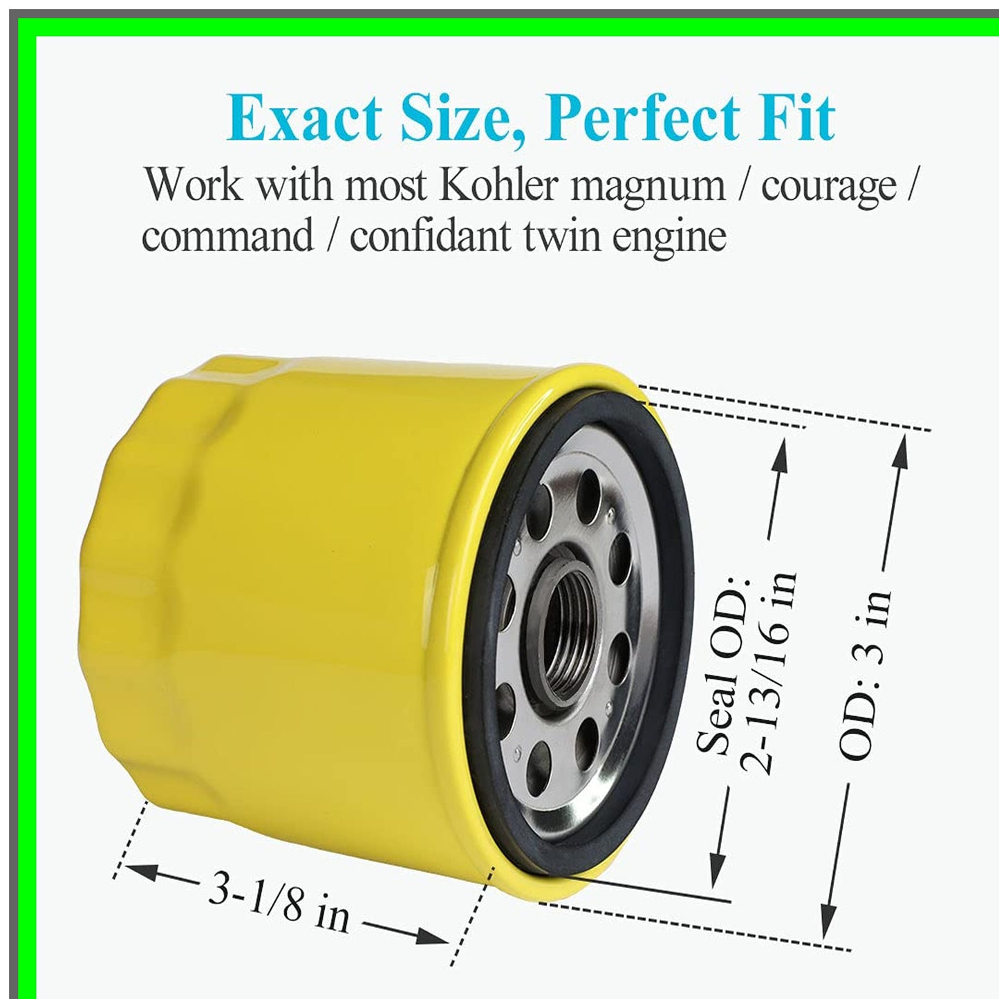 Pro Performance Oil Filter Set for M18 M20 SV715 SV725 Engines