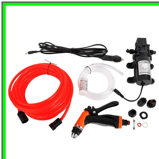High Pressure 12V Portable Washdown Pump for Quick Car Cleaning