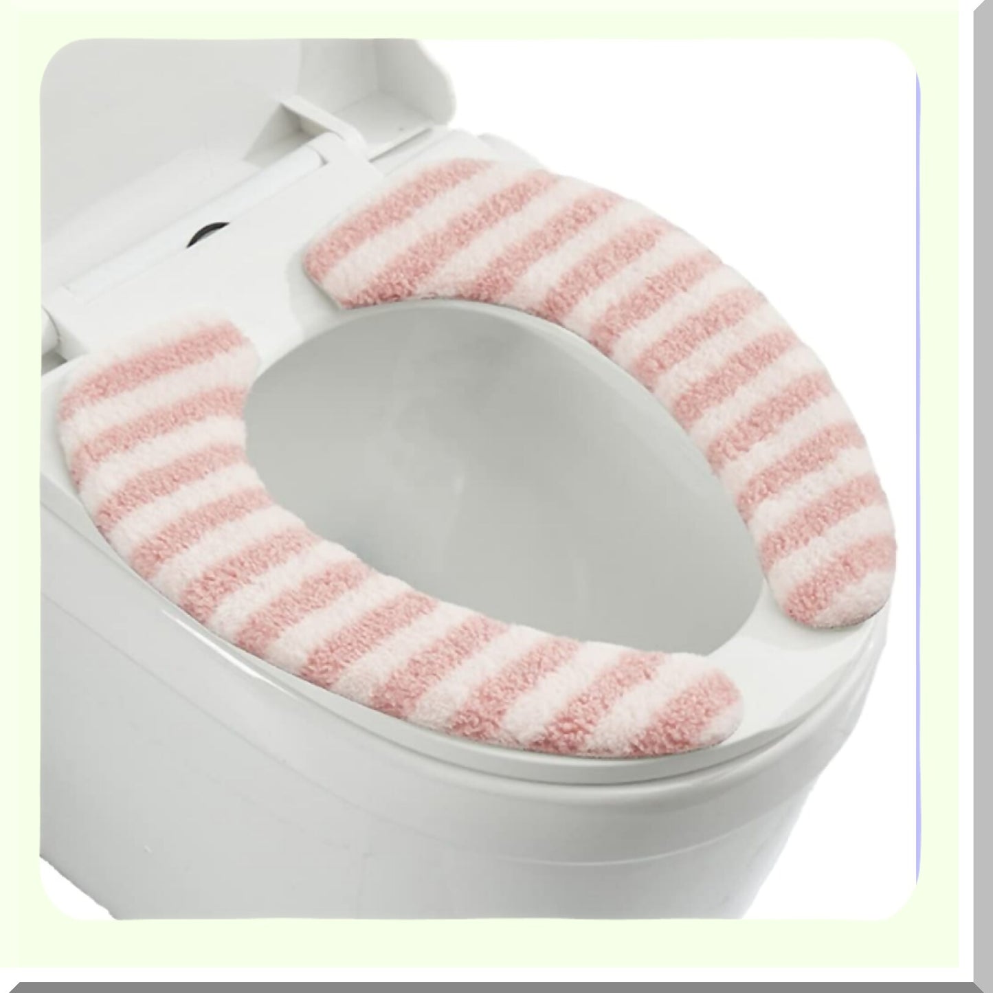 Pink Reusable Soft Warmer Tet Seat Cushion Cover