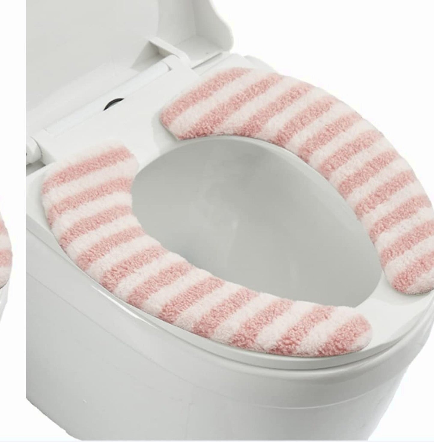 Pink Reusable Soft Warmer Tet Seat Cushion Cover