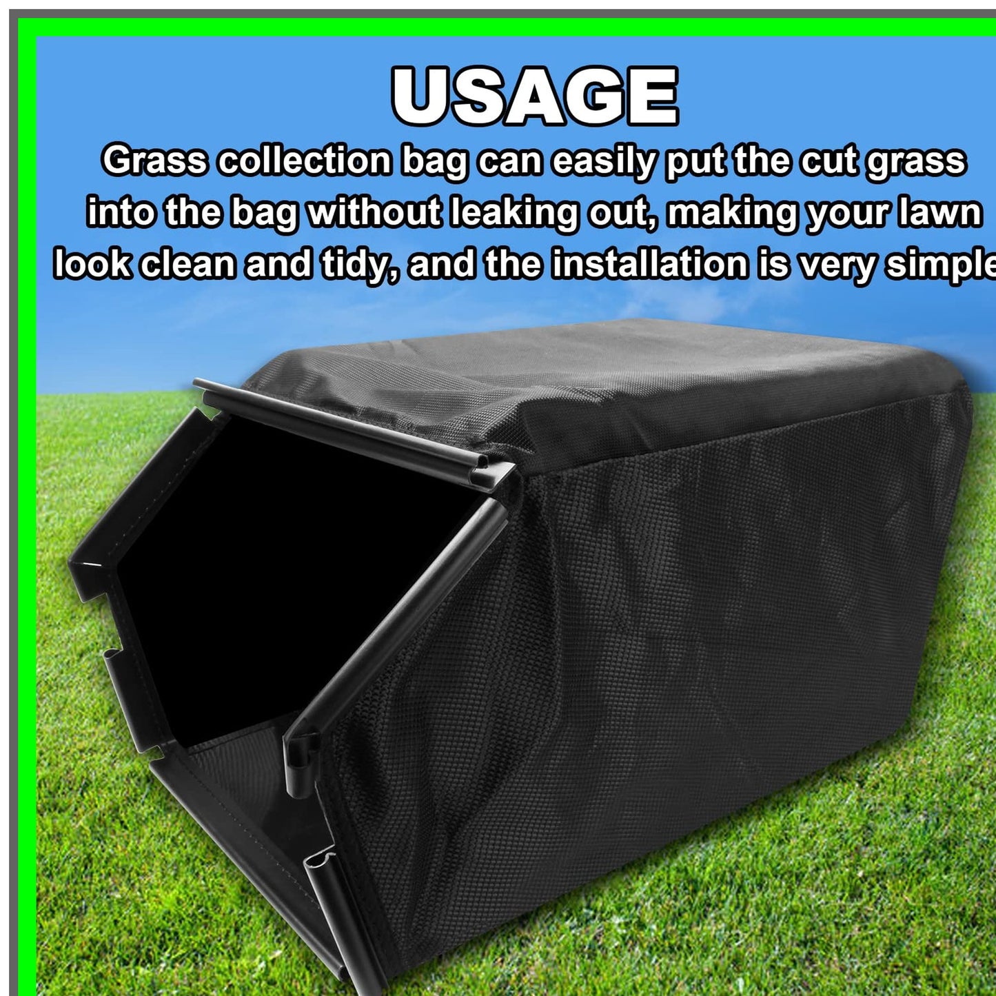 MTD 21" Push Lawn Mower Grass Collection Bag Replacement 764-04077B