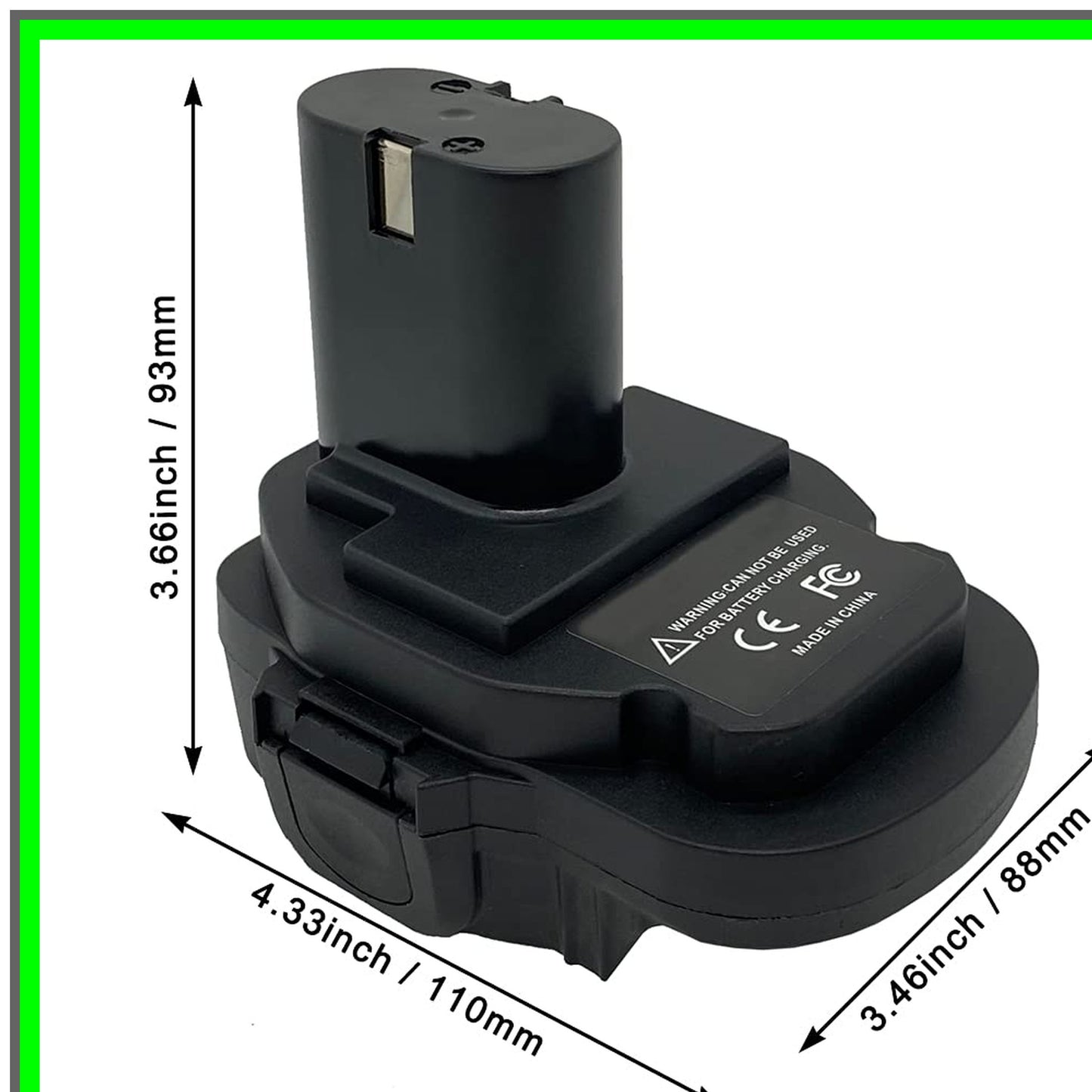 Makita 18V Battery Adapter for NiCad NiMh Cordless Tool Conversion