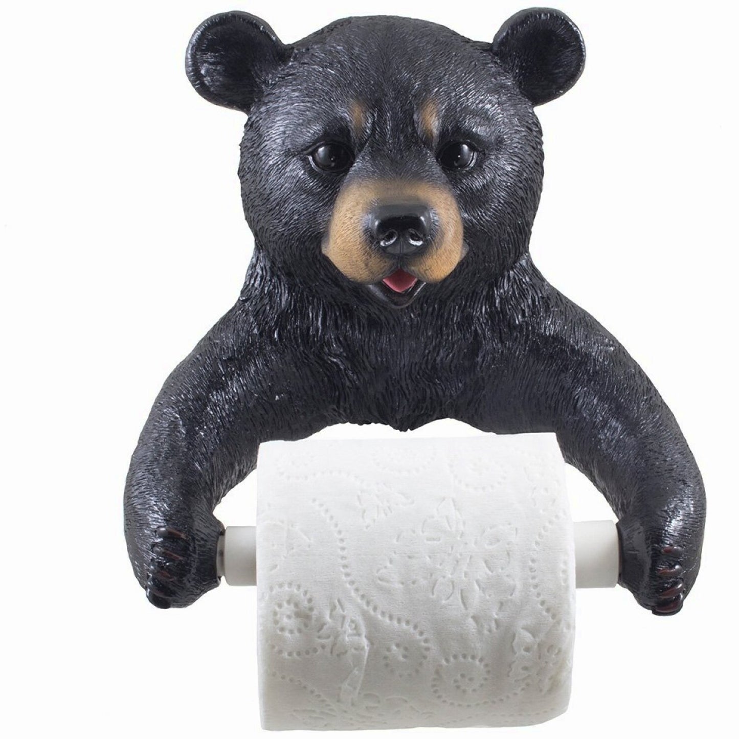 Black Bear Bathroom Toilet Paper Holder