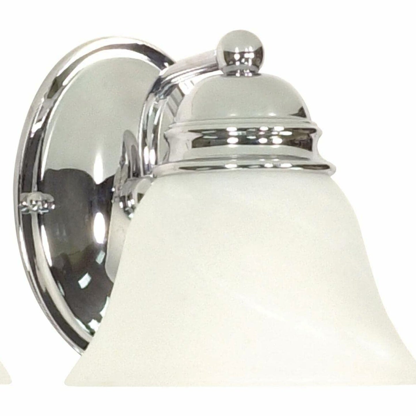 One Light Vanity Chrome 6.25x6.13 Inches