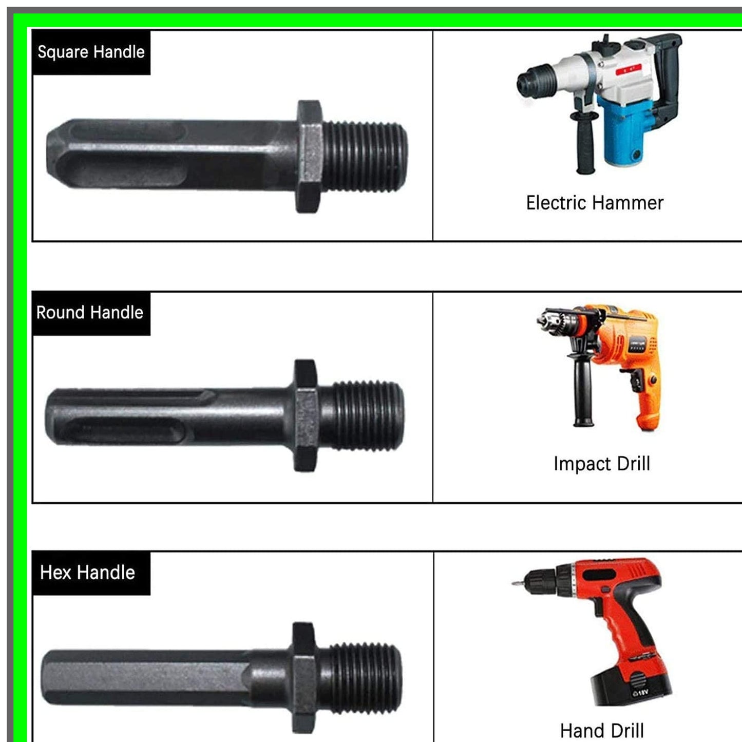 Heavy Duty Wood Splitter Drill Bit Set for Efficient Log Splitting