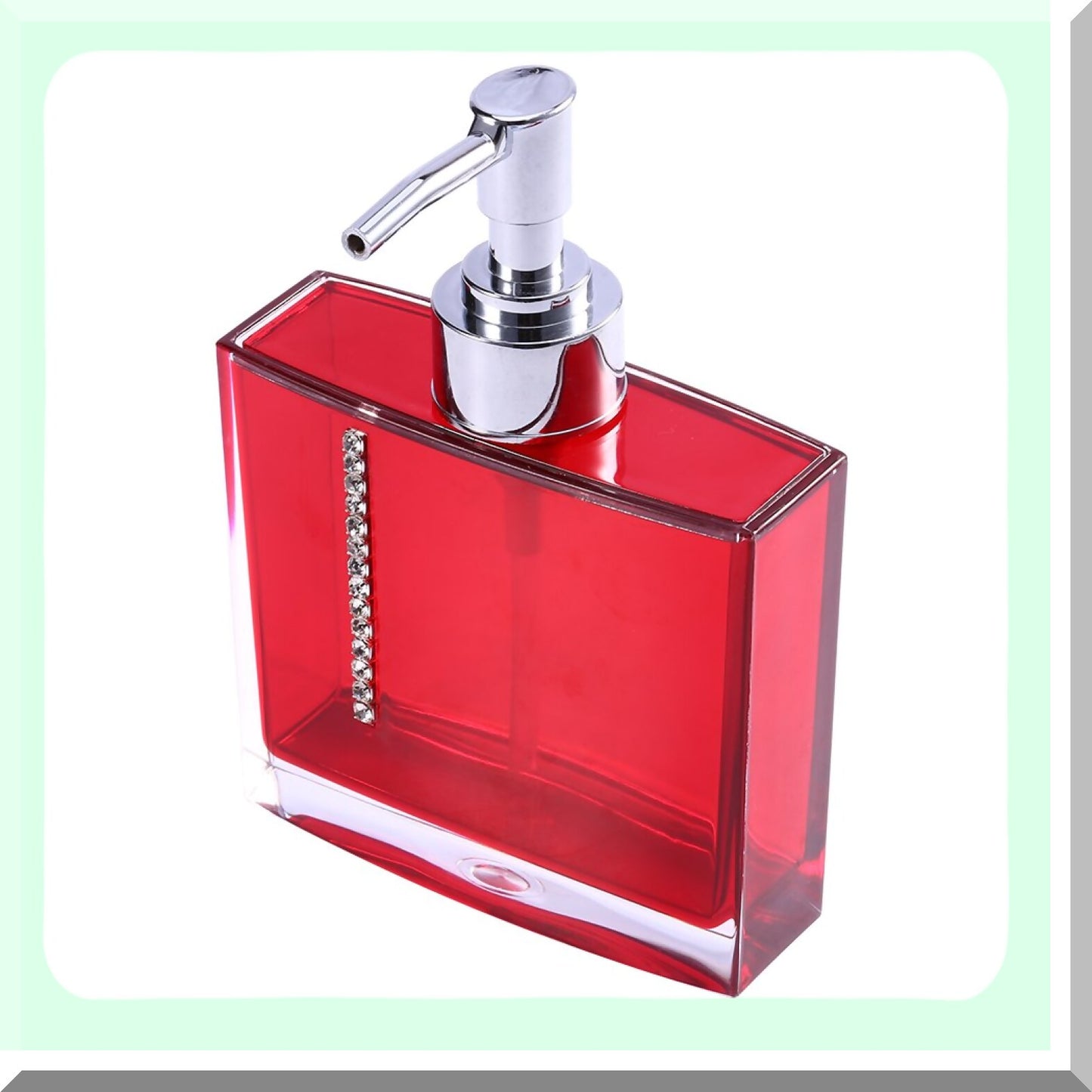 Bathroom Accessories Set 5Pcs Red