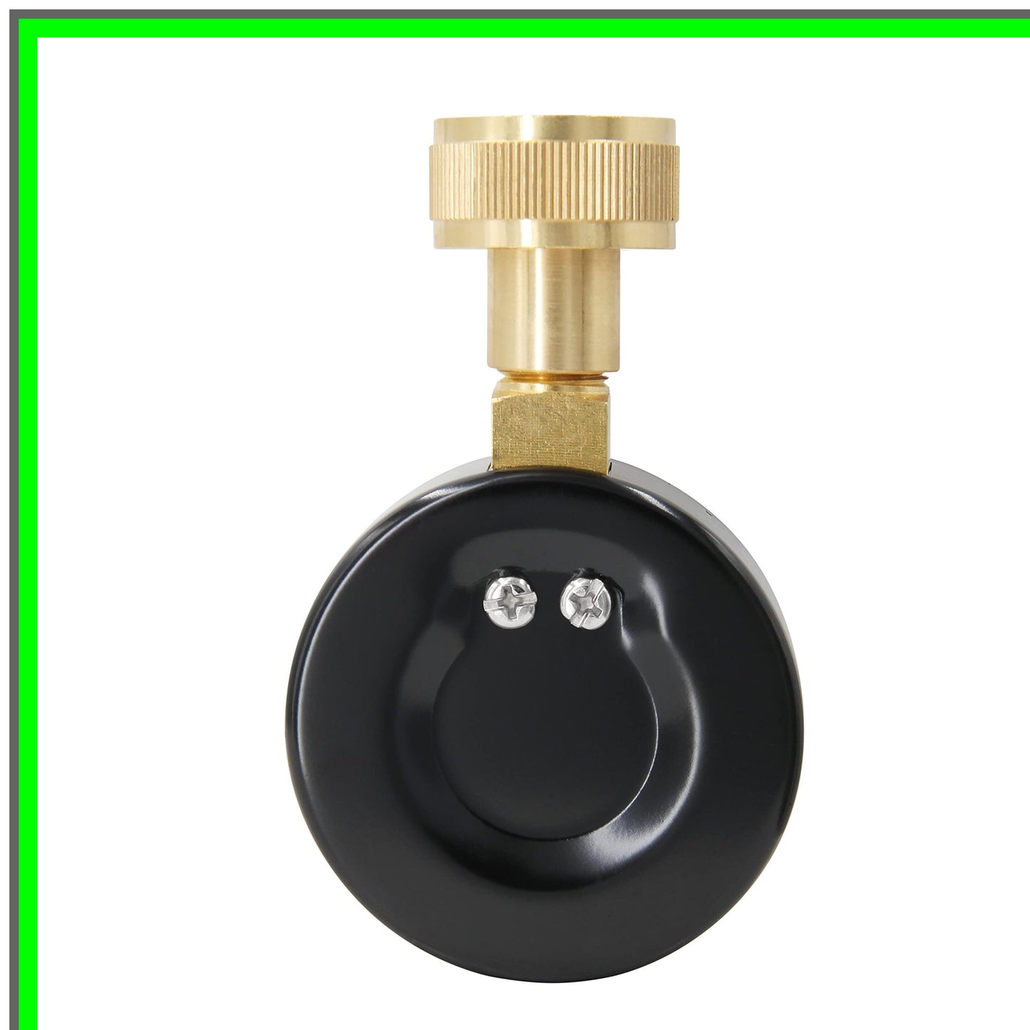 Home Water Pressure Test Gauge 0-160 PSI with Max Pointer and Hose Thread