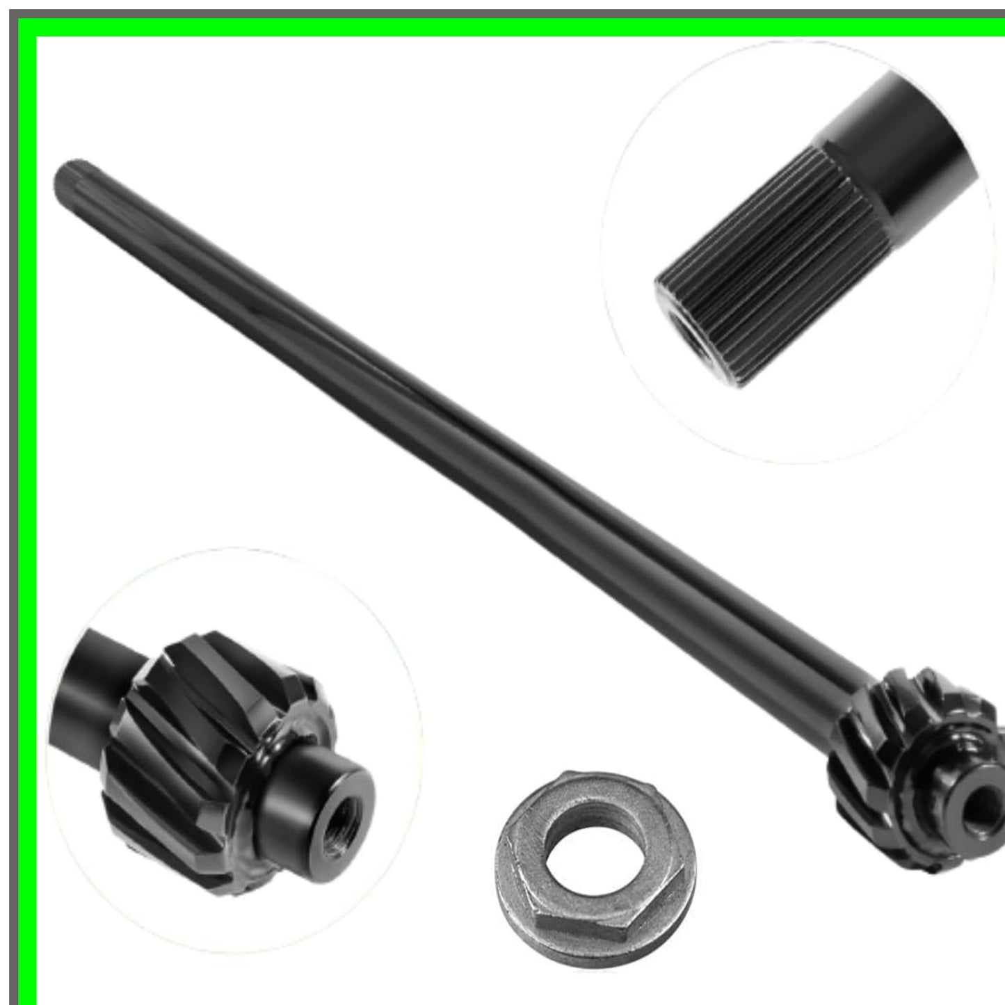 Steering Shaft and Bushing Set for MTD Troy Bilt TB42 TB46 Models