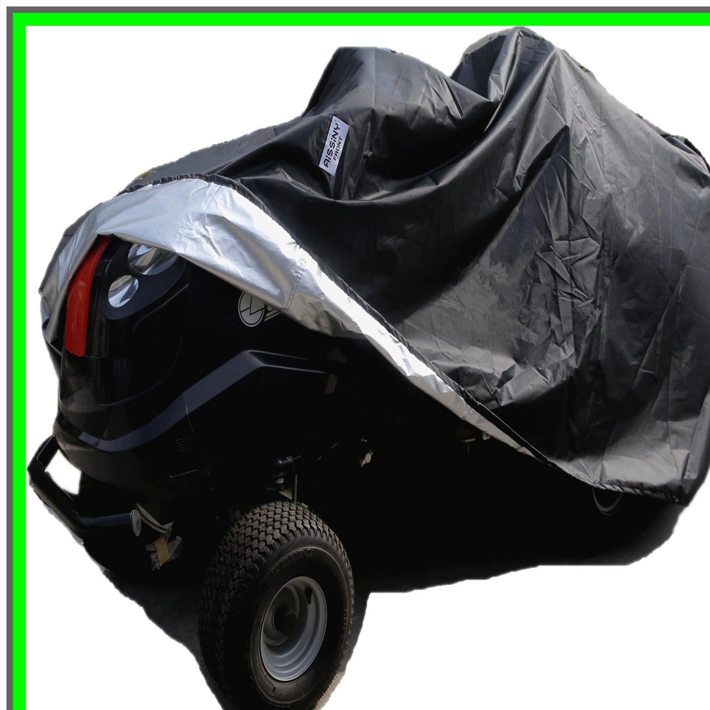 Heavy-Duty Waterproof Lawn Mower Cover for Zero Turn Tractors 72"x54"x46"
