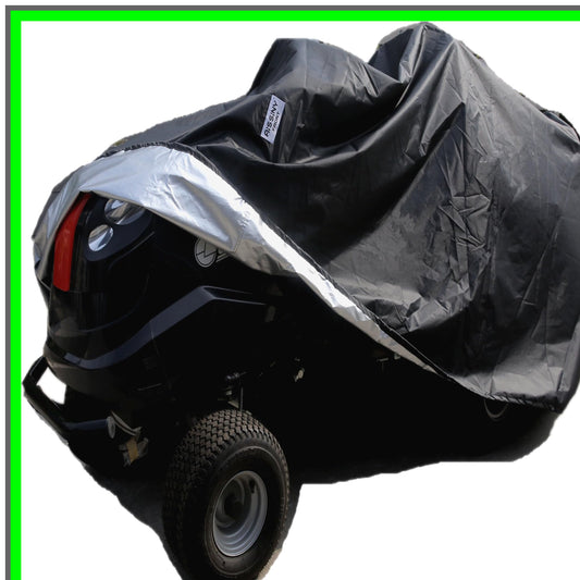 Heavy-Duty Waterproof Lawn Mower Cover for Zero Turn Tractors 72"x54"x46"