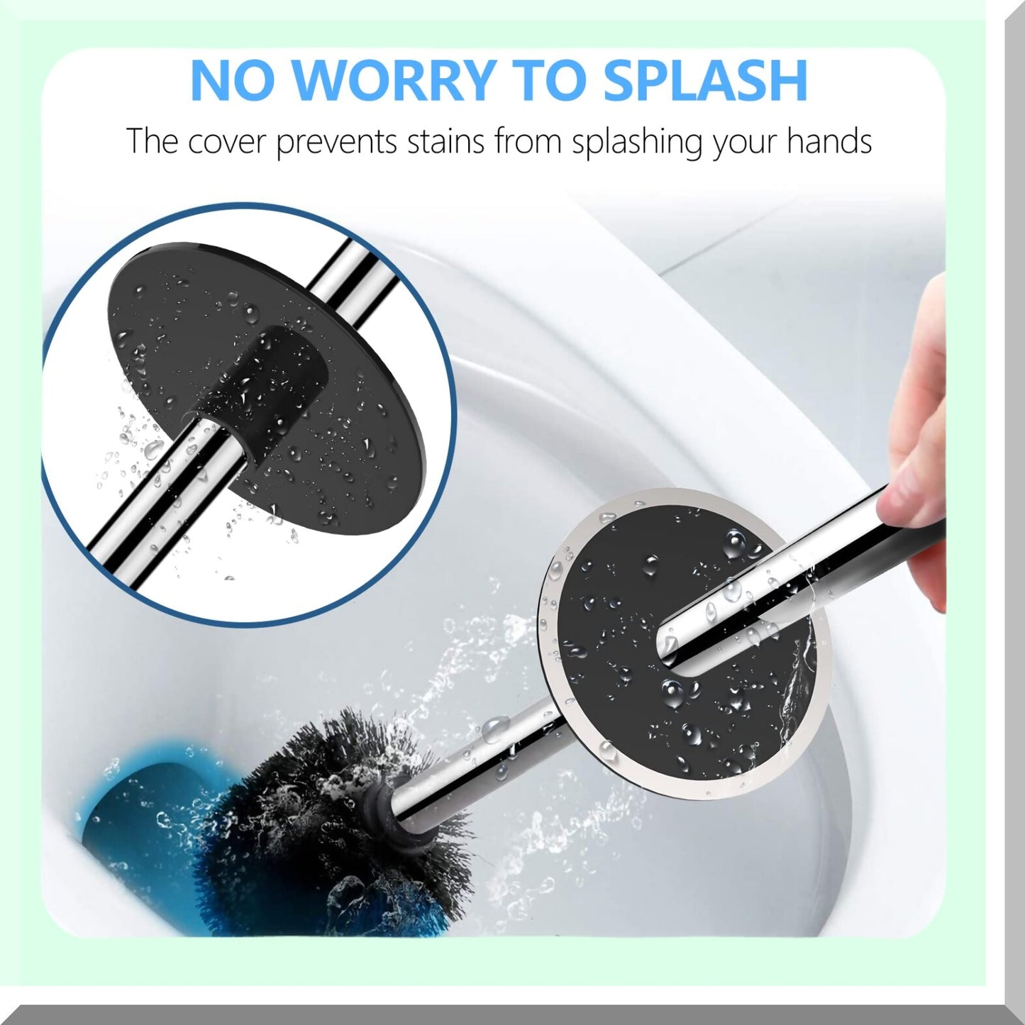 Tet Bathroom Brush and Holder Set