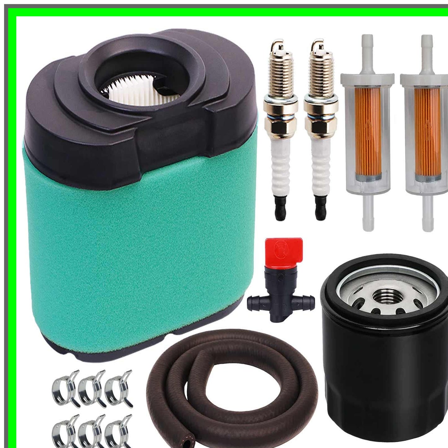 Briggs Stratton Compatible Air and Oil Filter Kit for Lawn Mowers