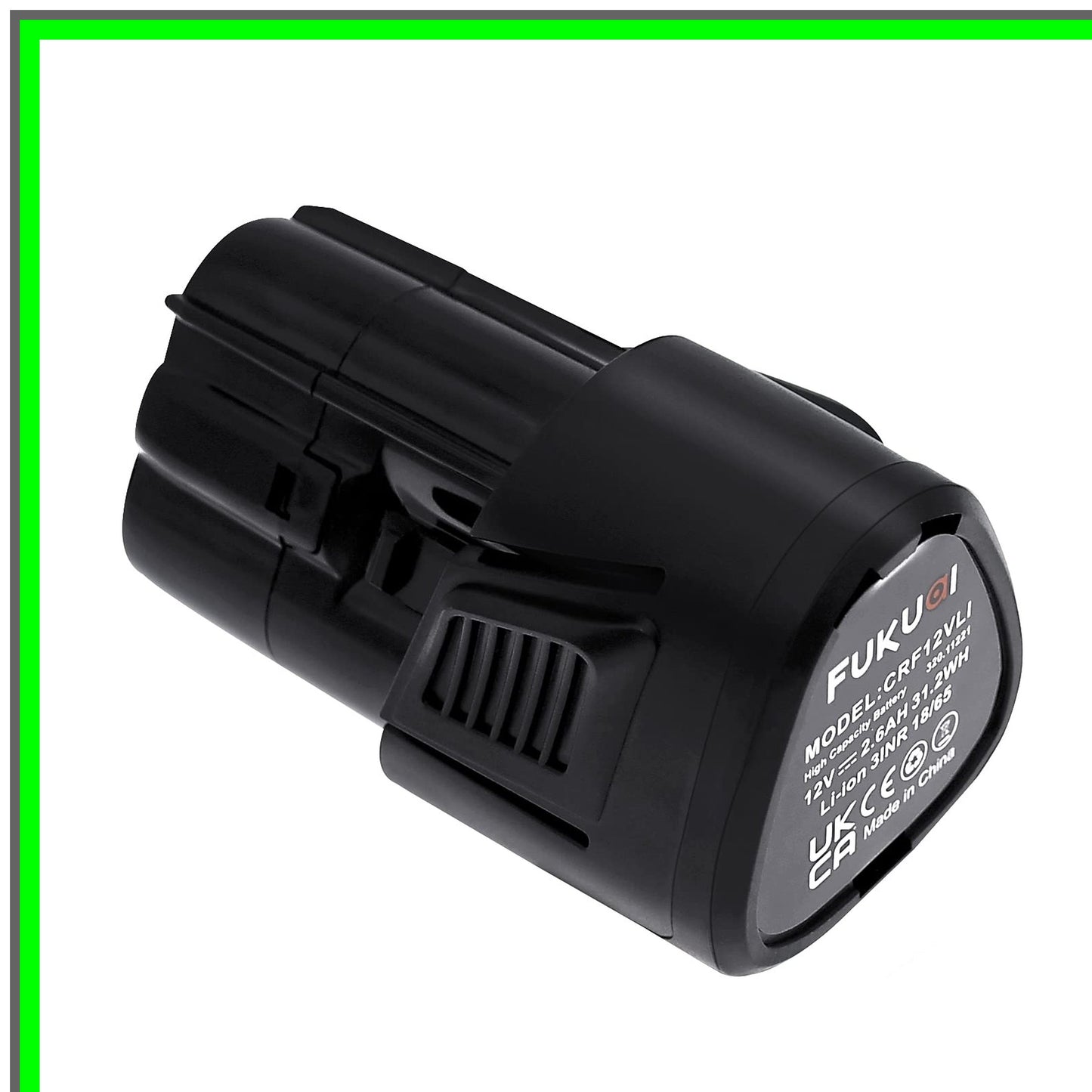 Nextec 12V 2600mAh Lithium Ion Replacement Battery for Power Tools