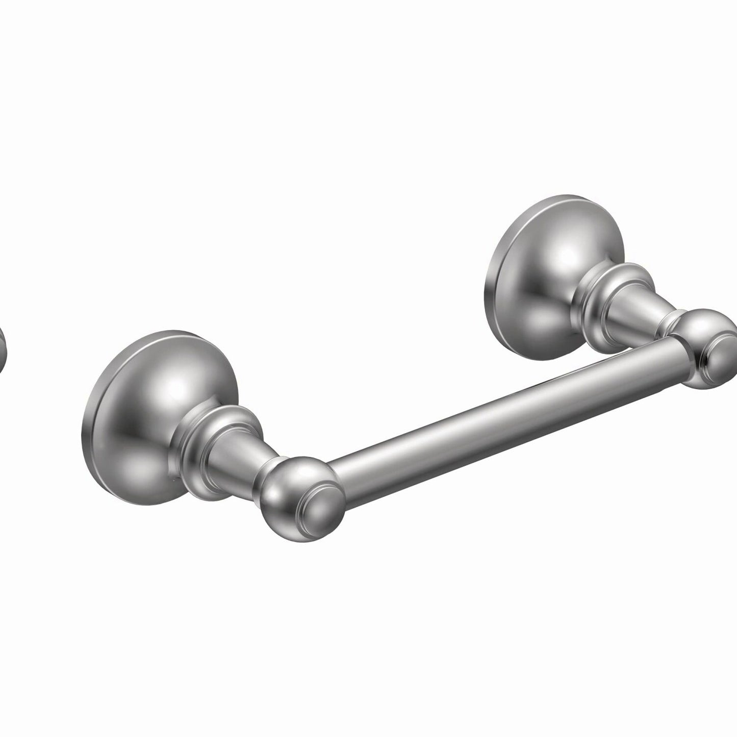 Double Post Pivoting Toilet Paper Holder Chrome