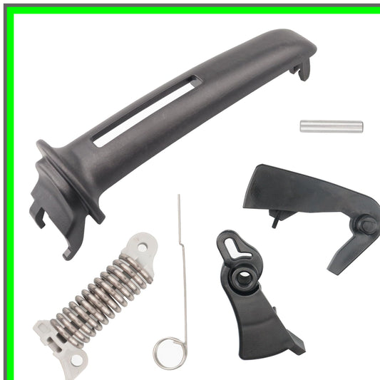 Chainsaw Handle Molding with Throttle Trigger Interlock for Stihl Models