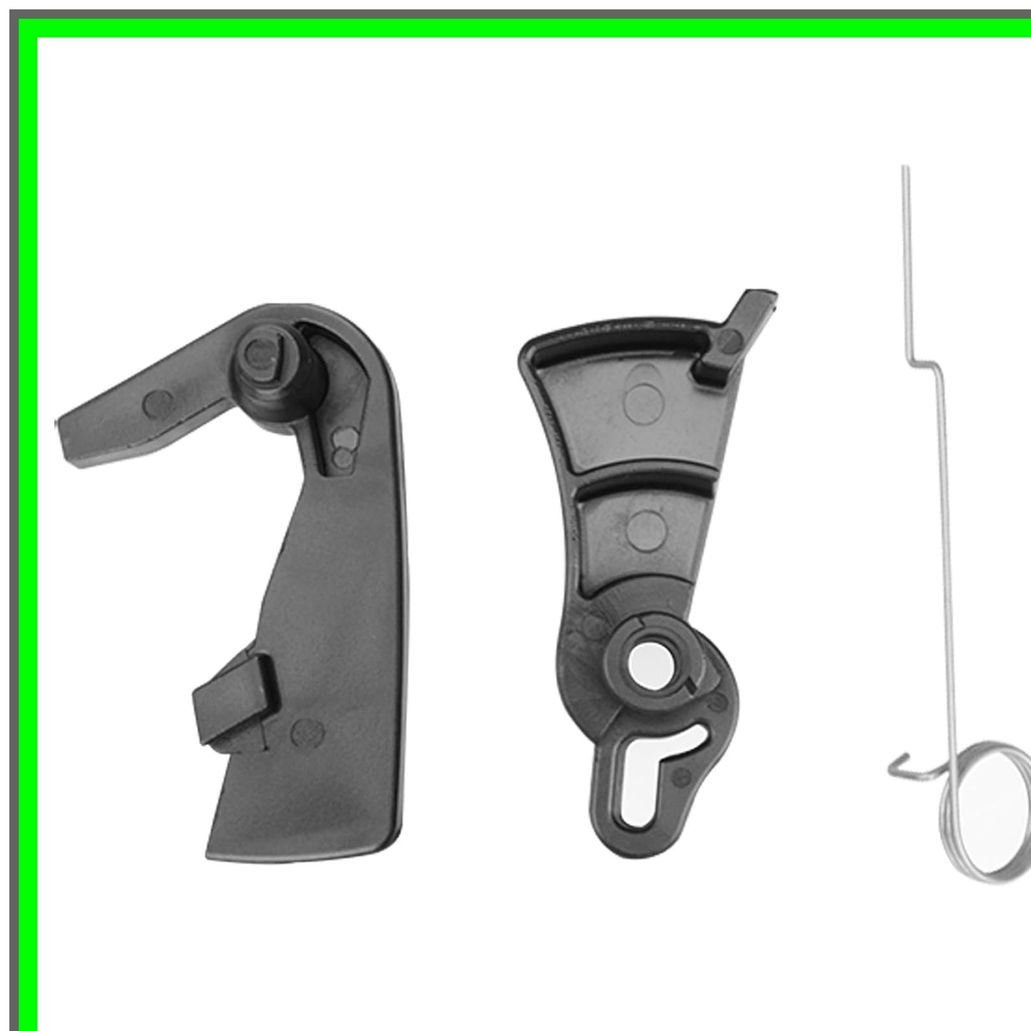 Chainsaw Handle Molding with Throttle Trigger Interlock for Stihl Models