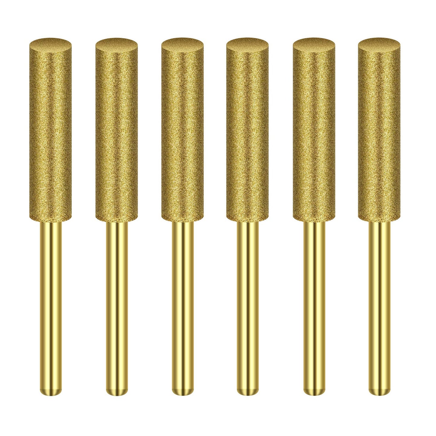 Diamond Chainsaw Sharpener Burrs for Dremel 12-Pack 5/32 Inch Replacement Stones